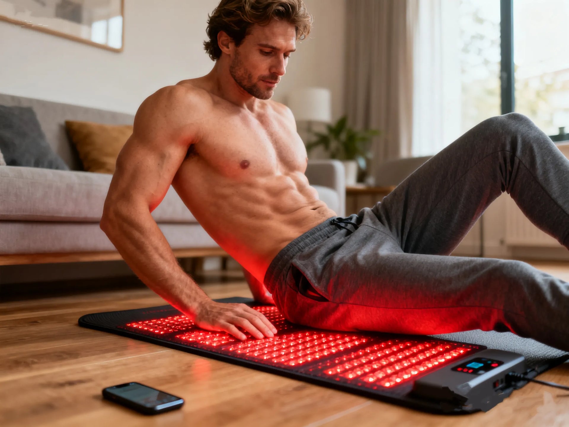 Red Light Therapy Mat for Athletes: Recovery,Pain Relief & Performance