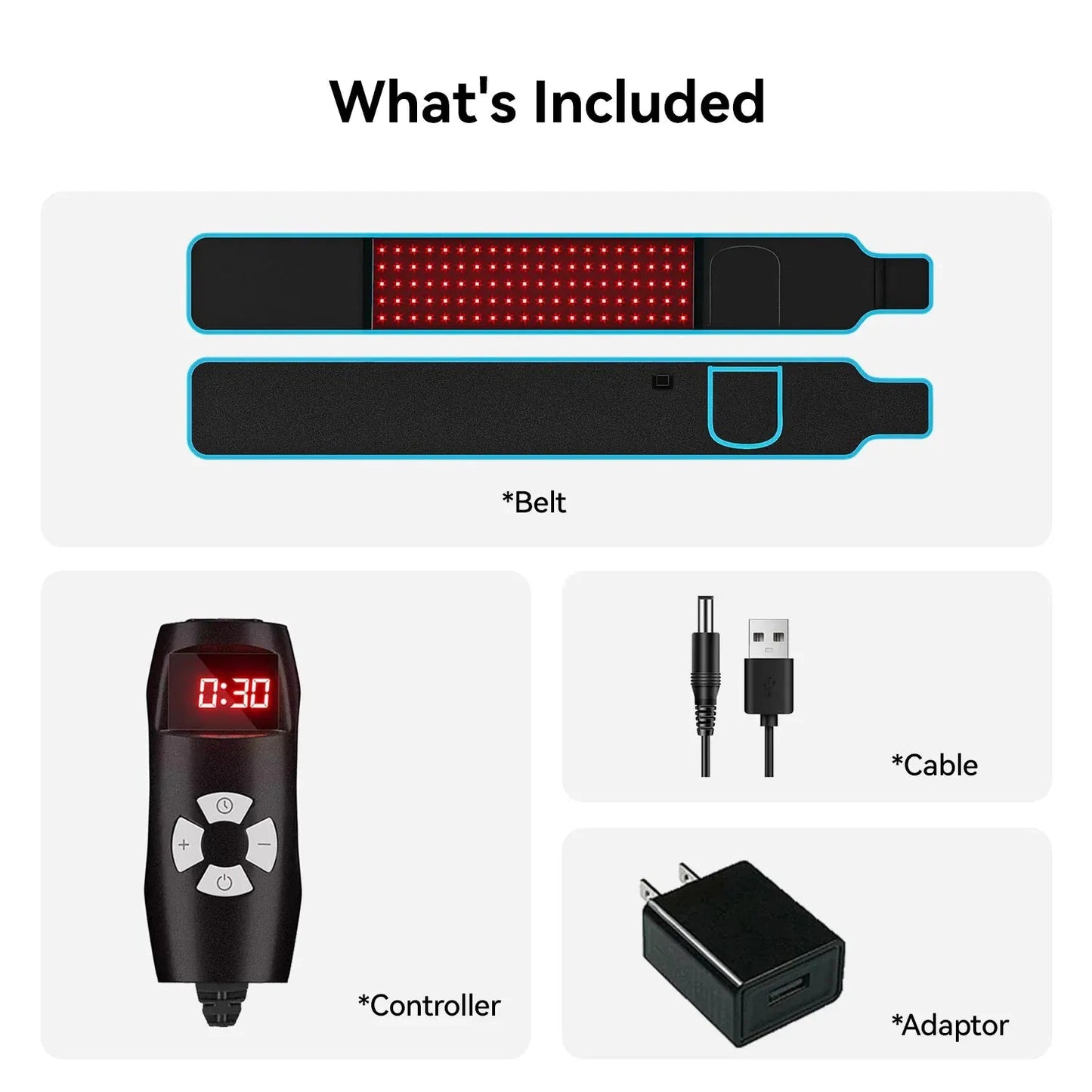 Red Light Body Shaping & Pain Relief Belt - RICIAL