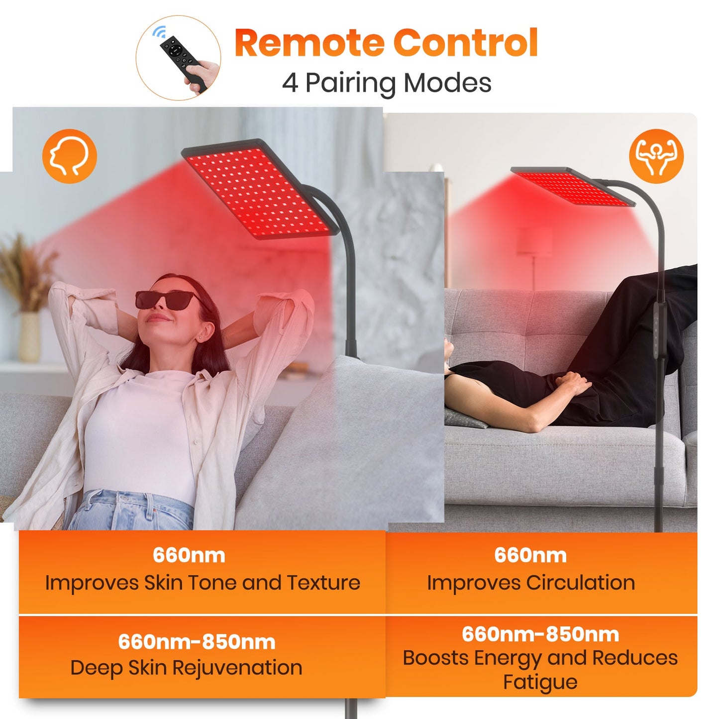 RICIAL Home Red Light Device – Pain Relief & Skin Care - Rical丨Red Light Therapy Device