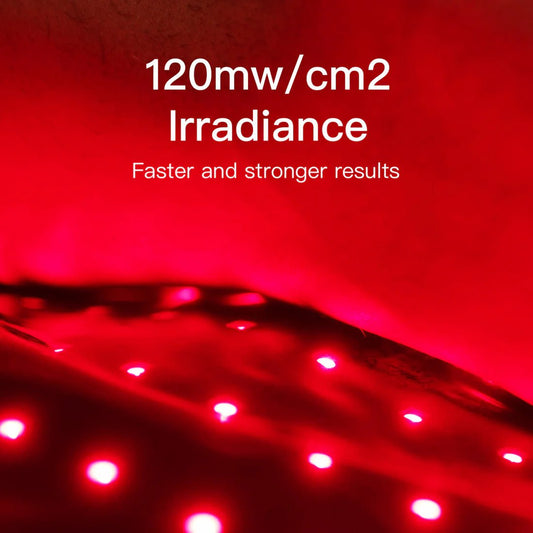 Red Light Therapy 120mw/cm2 lrradiance