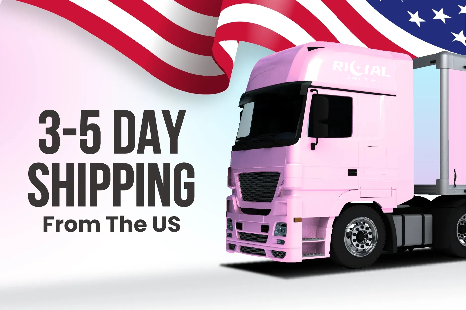 3-5 DAY SHIPPING From The US