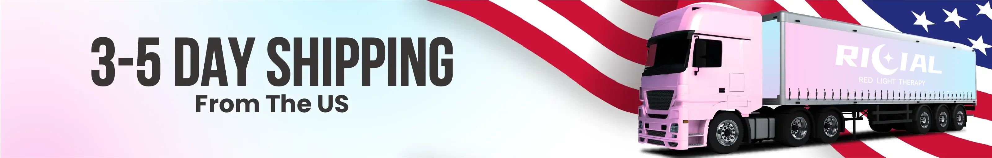 3-5 DAY SHIPPING From The US