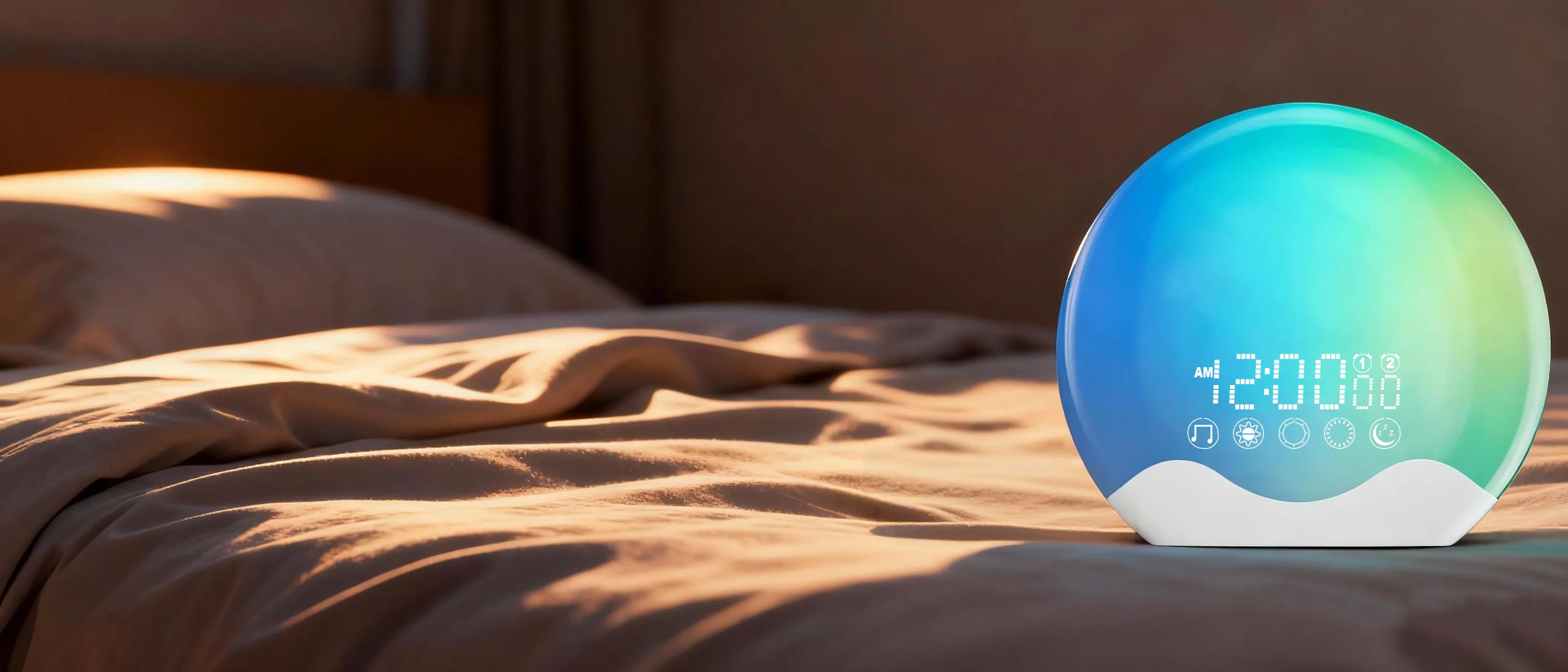 RICIAL Light Therapy Lamp Desktop Banner