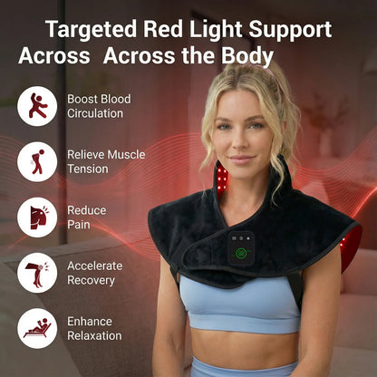 RICIAL Red Light Therapy Wrap for Different Symptoms