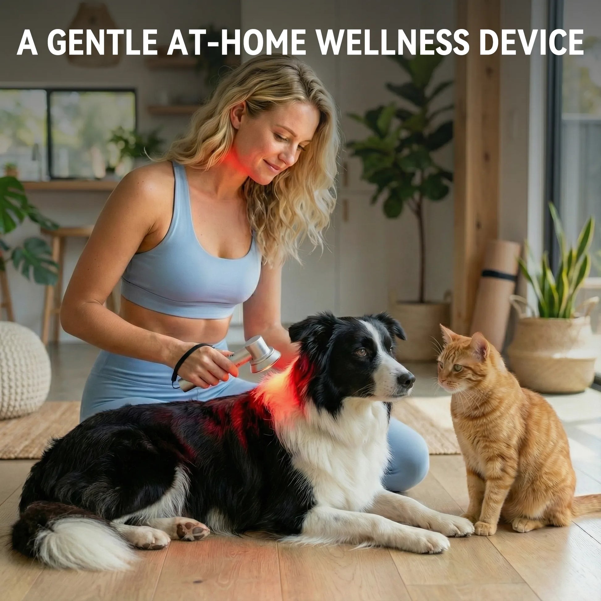 RICIAL LumaPulse Red Light Therapy Device for Pets