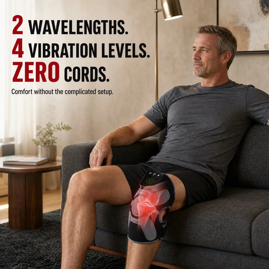RICIAL FlexiLuma Red Light Therapy Knee Wrap