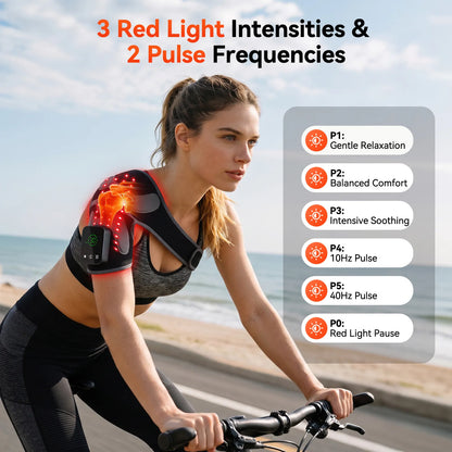 RICIAL FlexiLuma Red Light Therapy Knee Wrap