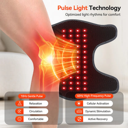 RICIAL FlexiLuma Red Light Therapy Knee Wrap