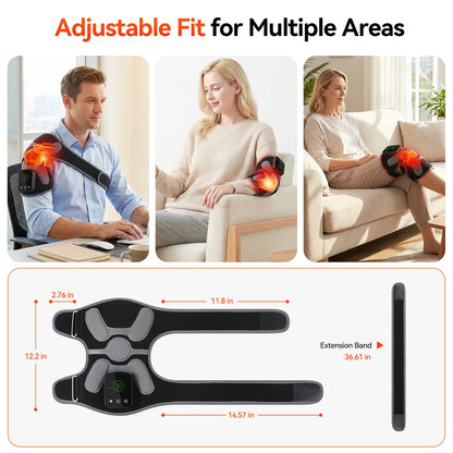 RICIAL FlexiLuma Red Light Therapy Knee Wrap