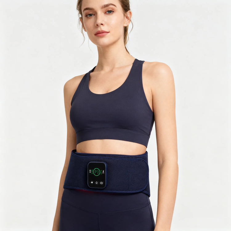 RICIAL red light therapy belt Female Model Demonstration
