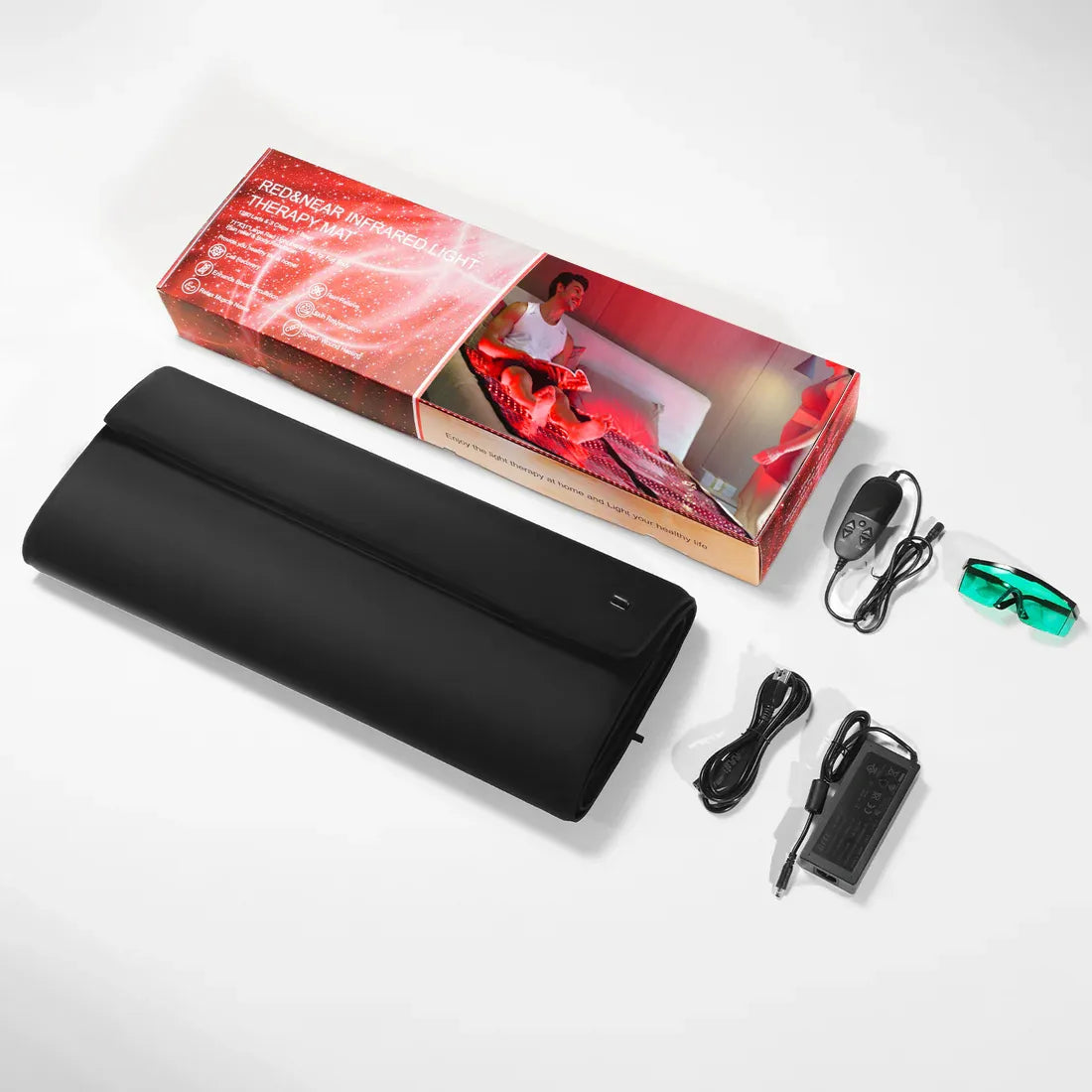 RICIAL Red Light Therapy Mat （63" × 24"）