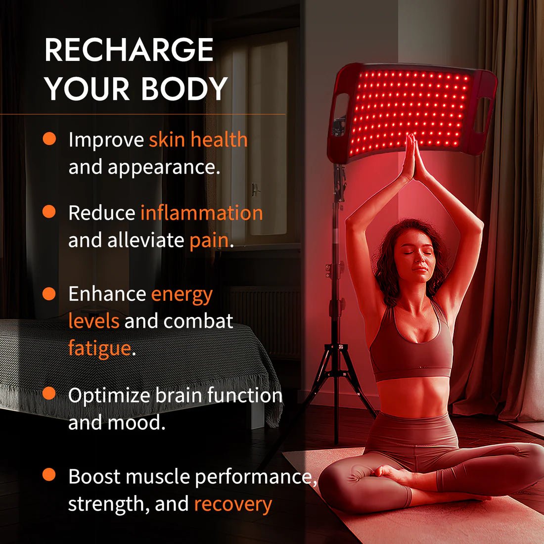 Home Flexible Red Light Therapy Device - RICIAL