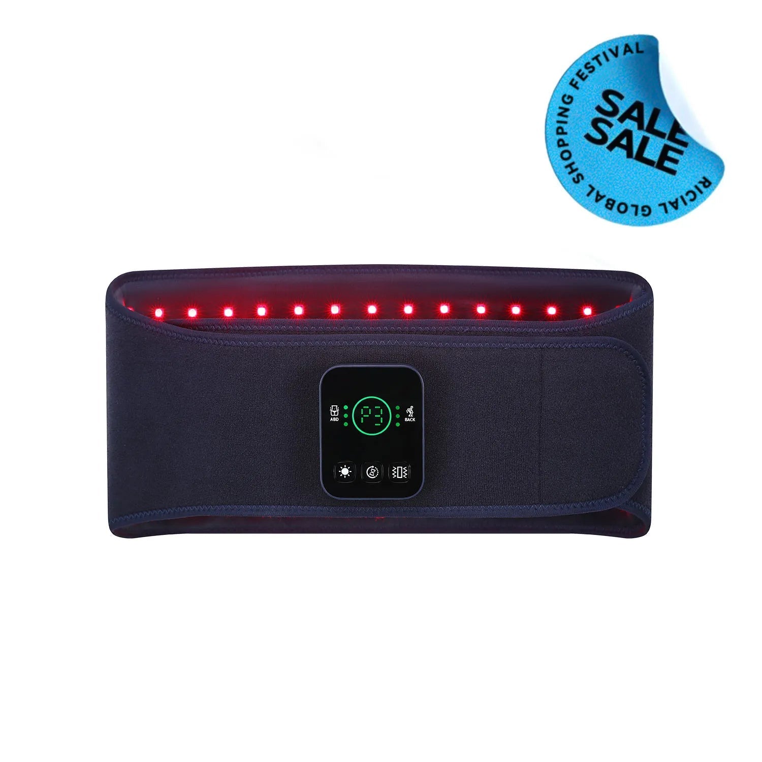 New Massage Red Light Body Shaping & Pain Relief Belt - RICIAL