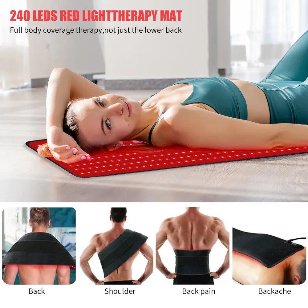 Red And Infrared Light Therapy Mat （32" × 12"） - RICIAL