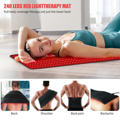 Red And Infrared Light Therapy Mat （32" × 12"） - RICIAL