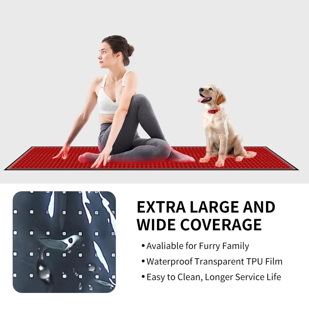 Red And Infrared Light Therapy Mat （63" × 24"） - RICIAL