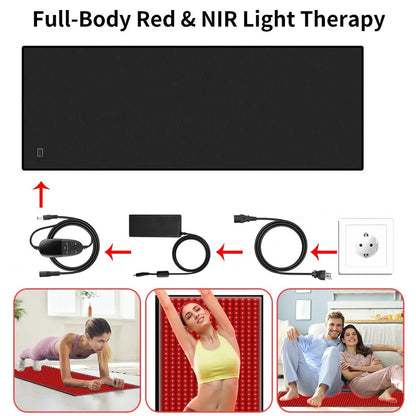 Red And Infrared Light Therapy Mat （63" × 24"） - RICIAL