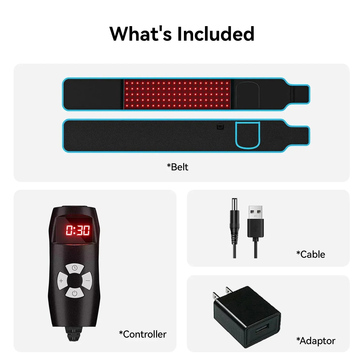Red Light Body Shaping & Pain Relief Belt - RICIAL