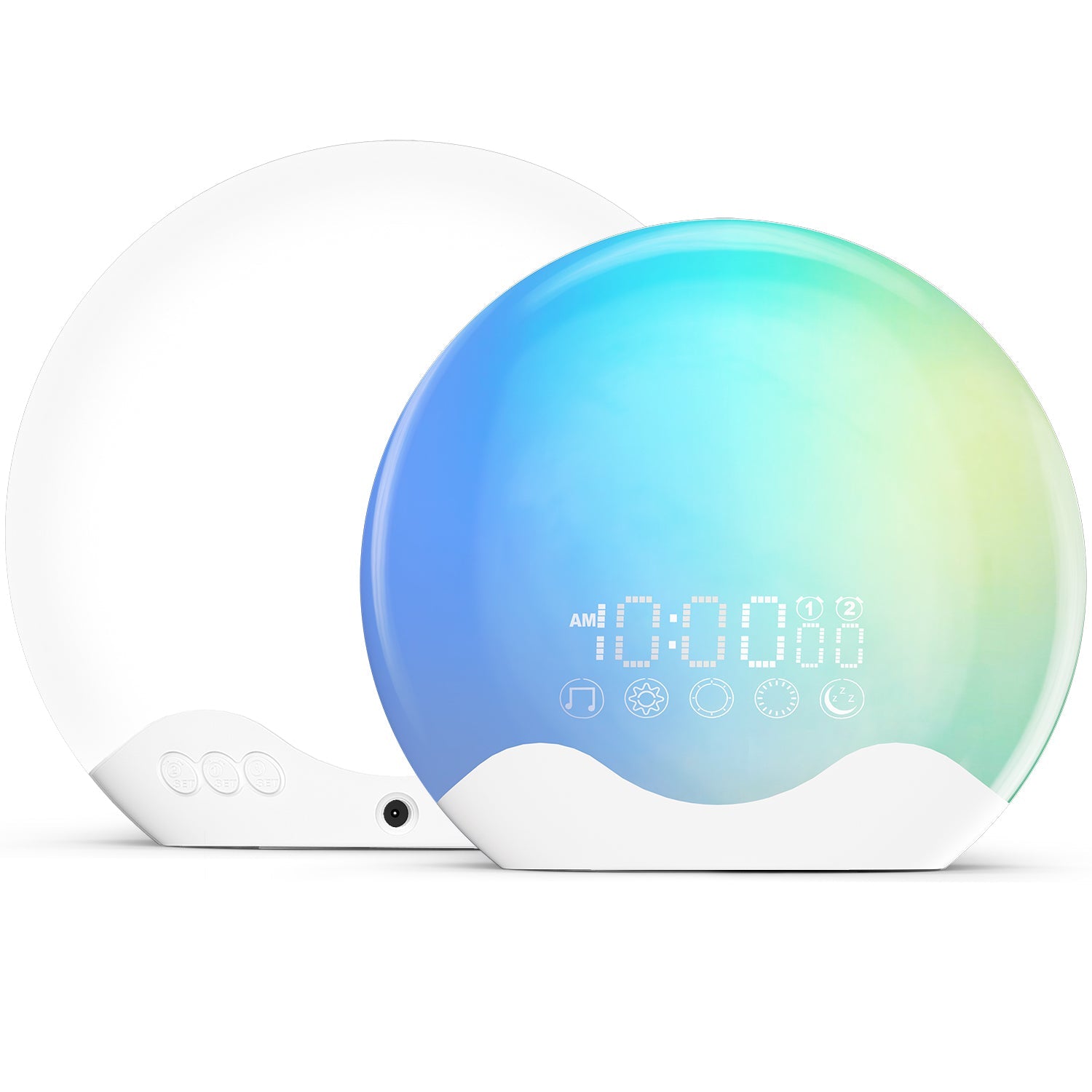 Ricial Light Therapy Sleep & Wake Clock – 10,000 Lux for Mood & Energy - Rical丨Red Light Therapy Device